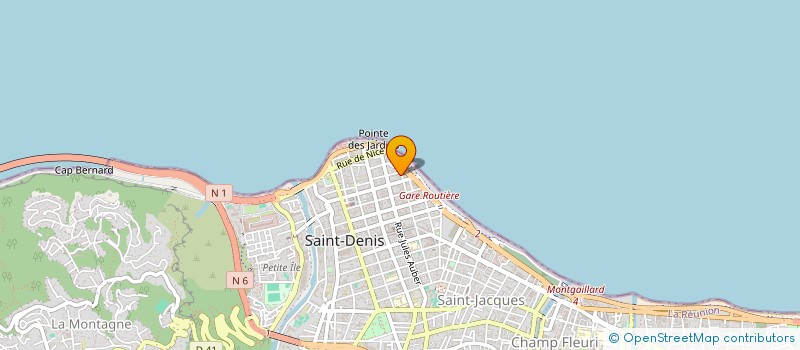 localisation de l'entreprise SCI SASSY à SAINT-DENIS