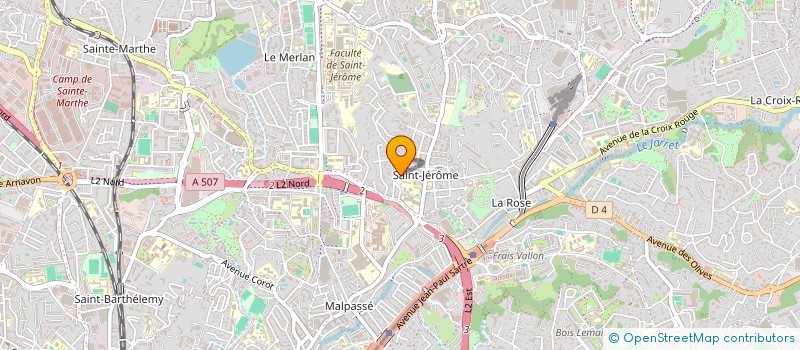 localisation de l'entreprise SCI SATENICK à MARSEILLE