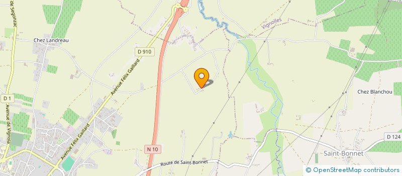 localisation de l'entreprise SCI SATEWIL  CHEVANCEAUX