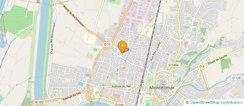 localisation de l'entreprise SCI SATHITHO à MONTELIMAR
