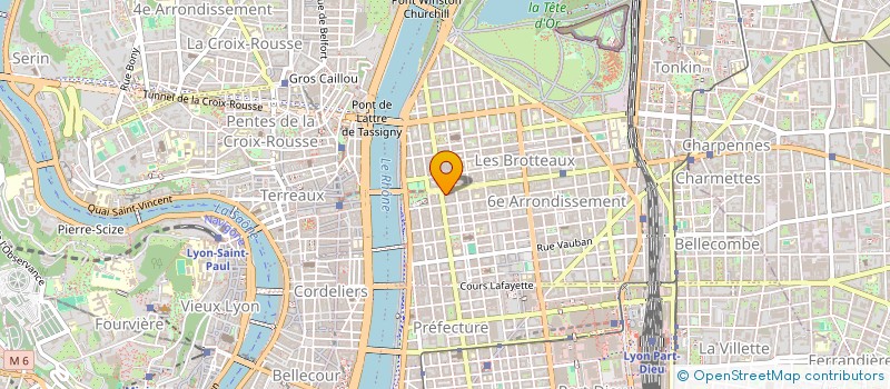 localisation de l'entreprise SCI SATHONAY OUEST  LYON