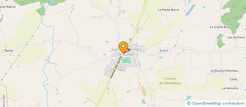 localisation de l'entreprise SCI SATI  EVRON