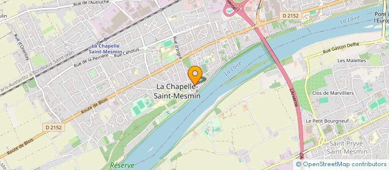 localisation de l'entreprise SCI SATINE  LA CHAPELLE-SAINT-MESMIN