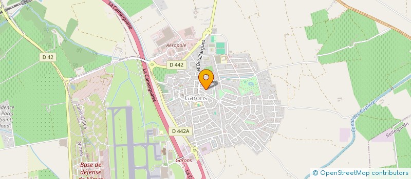 localisation de l'entreprise SCI SATINE  GARONS