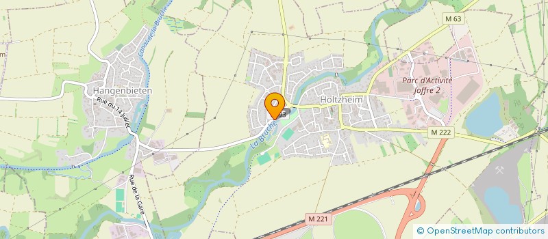 localisation de l'entreprise SCI SATOFRMALOCA  HOLTZHEIM