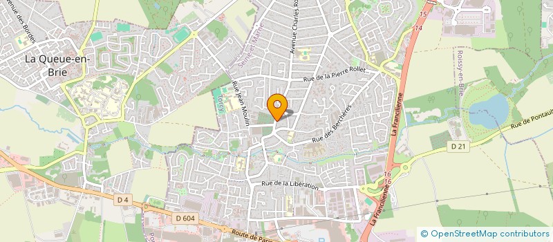 localisation de l'entreprise SCI SATOLI à PONTAULT-COMBAULT