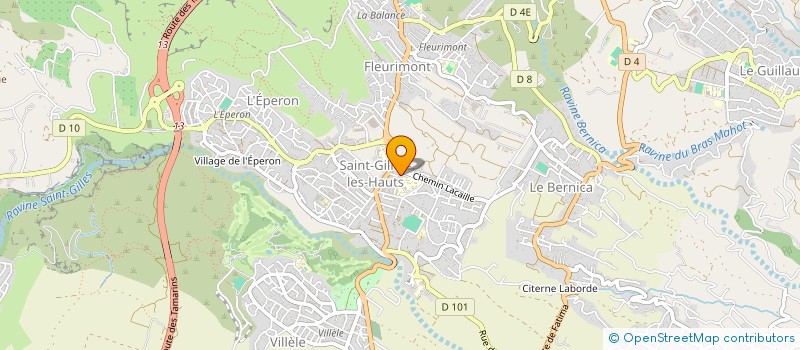 localisation de l'entreprise SCI SATORI à SAINT-PAUL