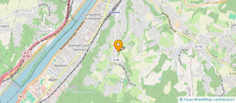 localisation de l'entreprise SCI SATORI  VIENNE