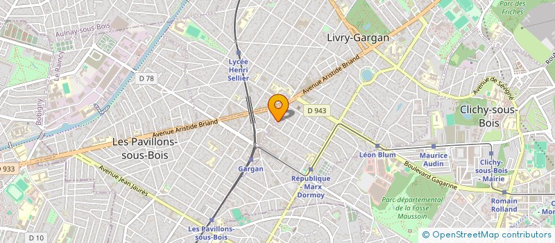 localisation de l'entreprise SCI SATOUR à LIVRY-GARGAN