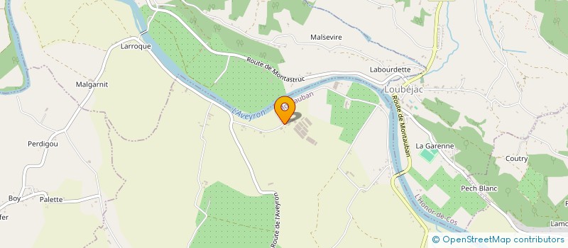 localisation de l'entreprise SCI SATP  MONTAUBAN