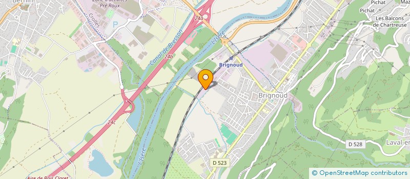 localisation de l'entreprise SCI SATRALE  VILLARD-BONNOT