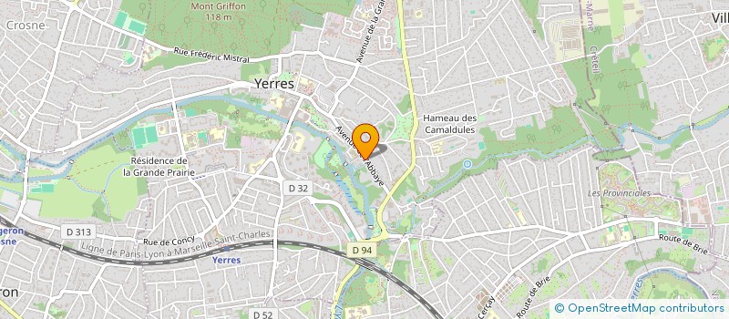 localisation de l'entreprise SCI SATRANA 91330  YERRES