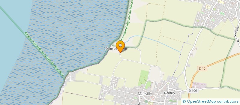 localisation de l'entreprise SCI SATURNE  AYTRE