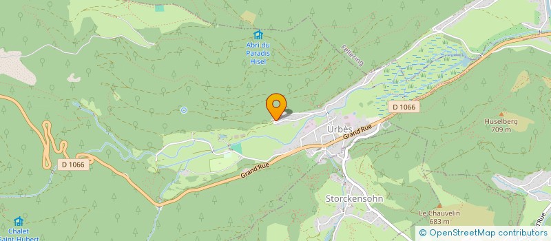 localisation de l'entreprise SCI SATURNIN  URBES