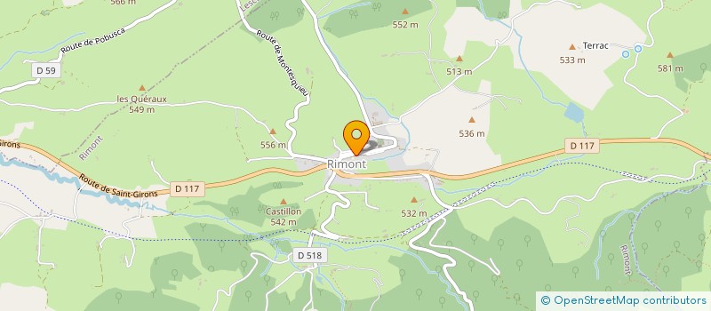 localisation de l'entreprise SCI SATURNIN à RIMONT
