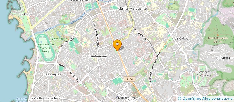 localisation de l'entreprise SCI SAUBAR à MARSEILLE