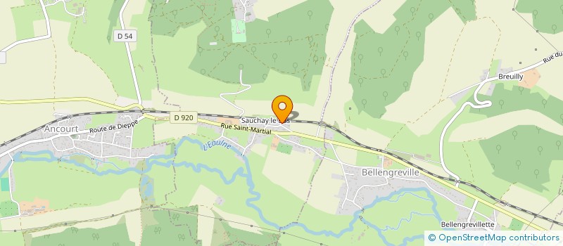 localisation de l'entreprise SCI SAUCHAY  SAUCHAY