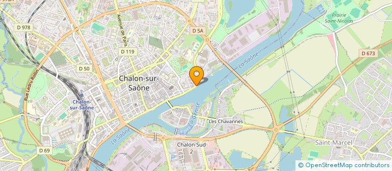 localisation de l'entreprise SCI SAUCONNA à CHALON-SUR-SAONE