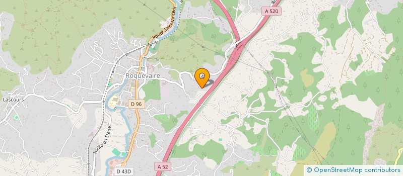 localisation de l'entreprise SCI SAUGOLI  ROQUEVAIRE