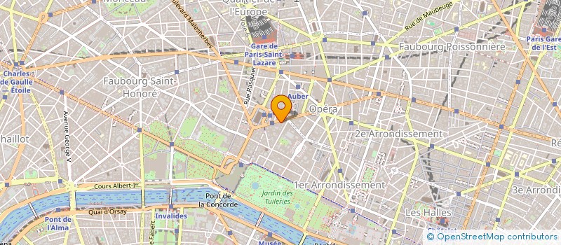 localisation de l'entreprise SCI SAULCE  PARIS