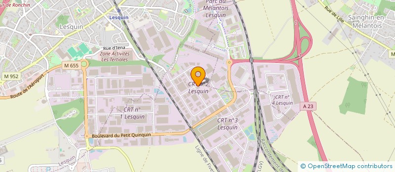 localisation de l'entreprise SCI SAULTAIN à FRETIN