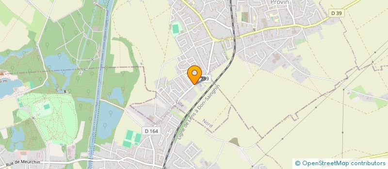 localisation de l'entreprise SCI SAULTY  BAUVIN