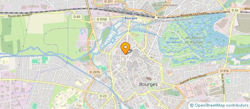 localisation de l'entreprise SCI SAUMUR LOURMEL  BOURGES