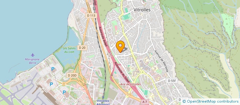 localisation de l'entreprise SCI SAUNIER INVESTISSEMENT à VITROLLES
