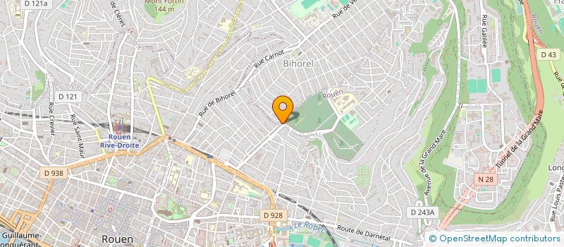 localisation de l'entreprise SCI SAUNIER SAINT JACQUES à ROUEN