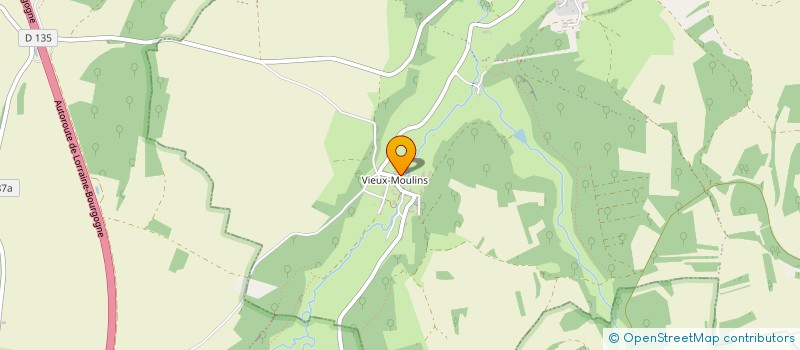 localisation de l'entreprise SCI SAUNIER WOELFFEL à PERRANCEY-LES-VIEUX-MOULINS