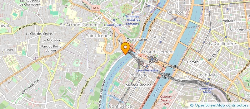 localisation de l'entreprise SCI SAUPEYRE 1  LYON