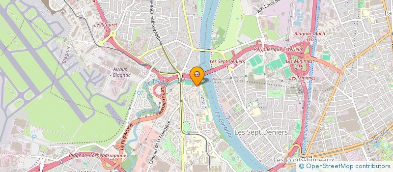 localisation de l'entreprise SCI SAURAN à TOULOUSE