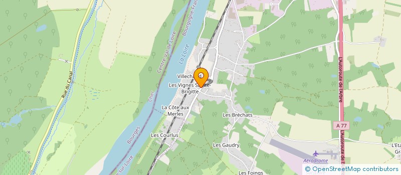 localisation de l'entreprise SCI SAURAY IMMO à COSNE-COURS-SUR-LOIRE