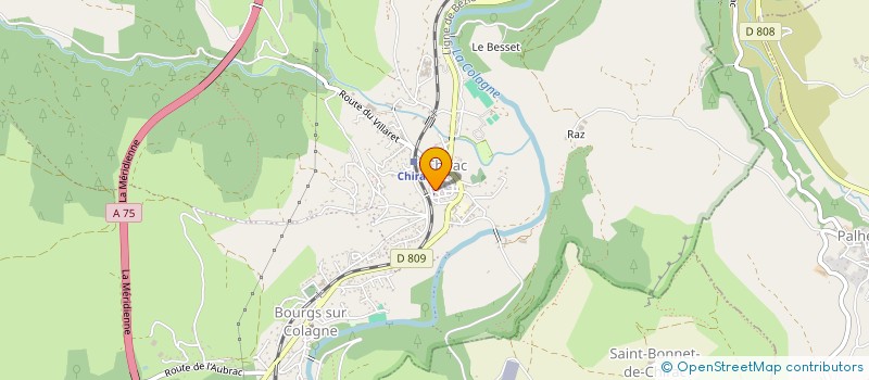 localisation de l'entreprise SCI SAURET SENOUARD  ANTRENAS