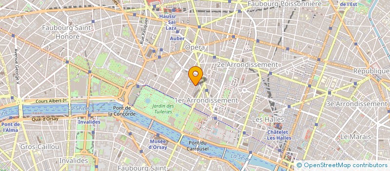 localisation de l'entreprise SCI SAUSSIAU DE LA SOURDIERE  PARIS