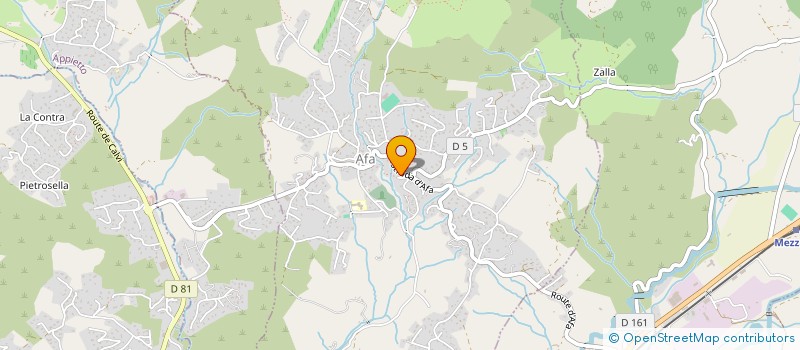 localisation de l'entreprise SCI SAUSY à APPIETTO
