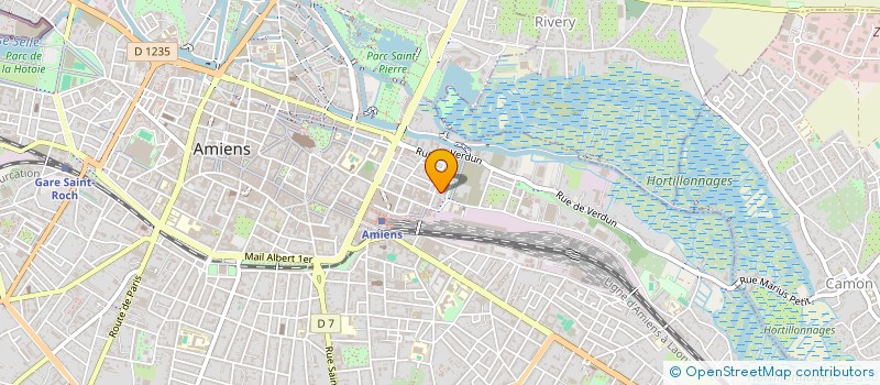 localisation de l'entreprise SCI SAUTAI à AMIENS