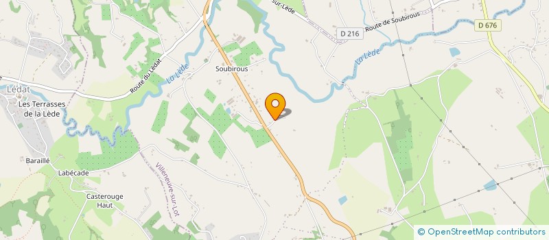 localisation de l'entreprise SCI SAUTAREL  VILLENEUVE-SUR-LOT