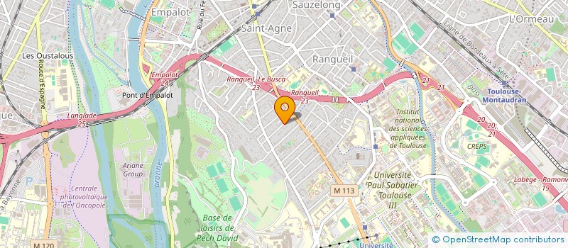 localisation de l'entreprise SCI SAUTEUSE A CAPITAL VARIABLE à TOULOUSE
