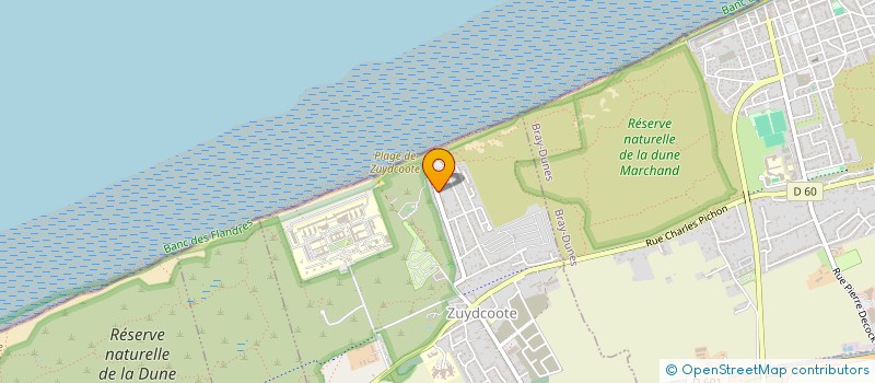 localisation de l'entreprise SCI SAUTRI  ZUYDCOOTE