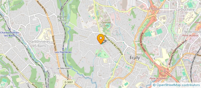 localisation de l'entreprise SCI  SAUVAGE  ECULLY