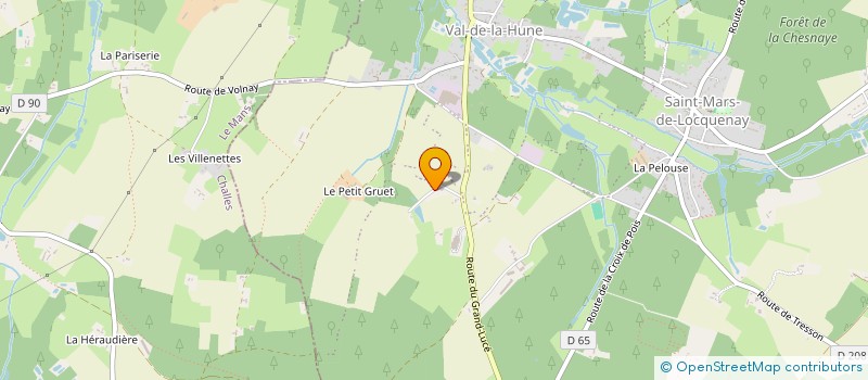 localisation de l'entreprise SCI SAUVAGE IMMO  VOLNAY