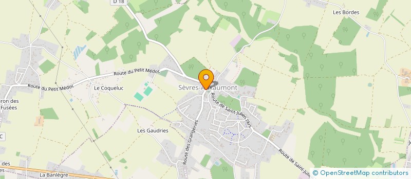 localisation de l'entreprise SCI SAUVAGE LAWTON  SEVRES-ANXAUMONT