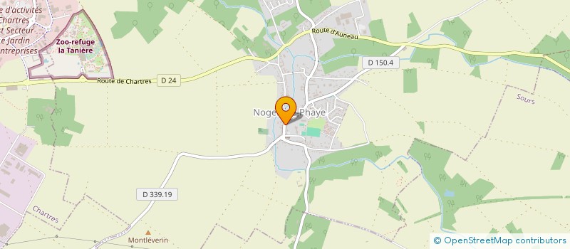 localisation de l'entreprise SCI SAUVAGINE à NOGENT-LE-PHAYE