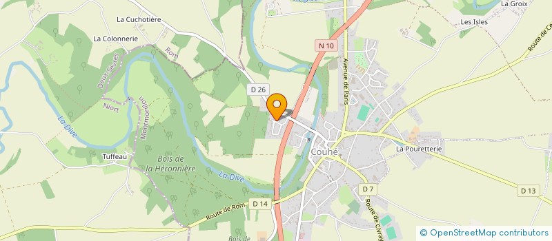 localisation de l'entreprise SCI SAUVAITRE à VALENCE-EN-POITOU