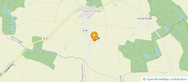 localisation de l'entreprise SCI SAUVETAGE  PIERRE-LEVEE