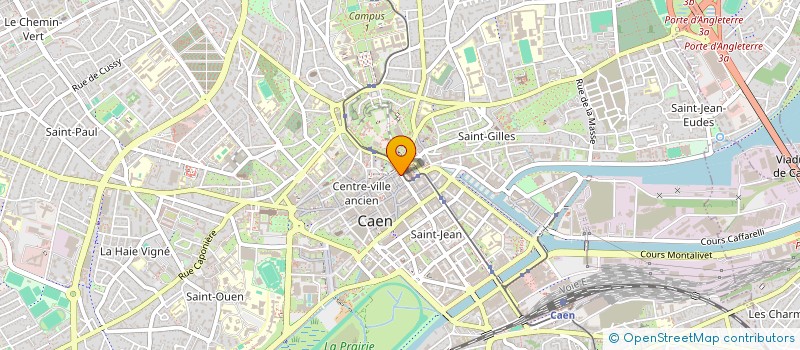 localisation de l'entreprise SCI SAUVIGNON NS à CAEN