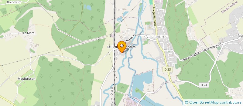 localisation de l'entreprise SCI SAV NOR  SERQUIGNY