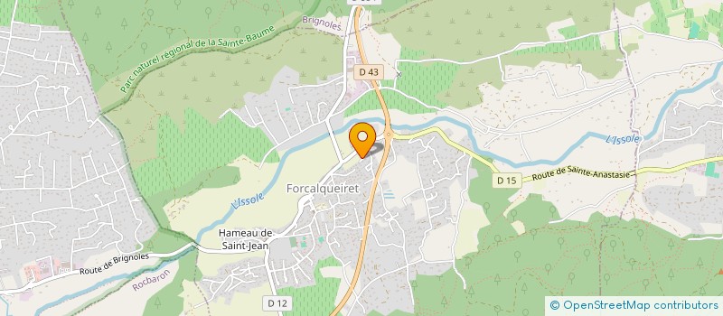 localisation de l'entreprise SCI SAVANE  GAREOULT