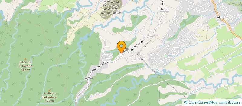 localisation de l'entreprise SCI SAVANNAH ROSE  SAINTE-ROSE